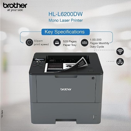 Picture of Brother  Business Laser Printer - HL-L6200DW