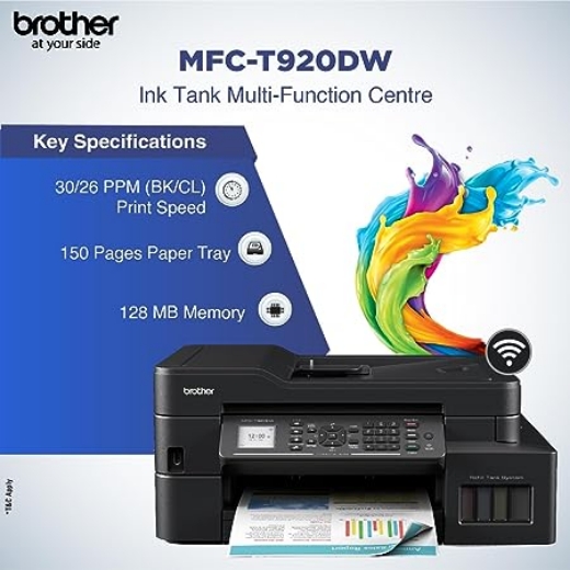 Picture of Brother  All-in One Ink Tank Refill System Printer  - MFC-T920DW
